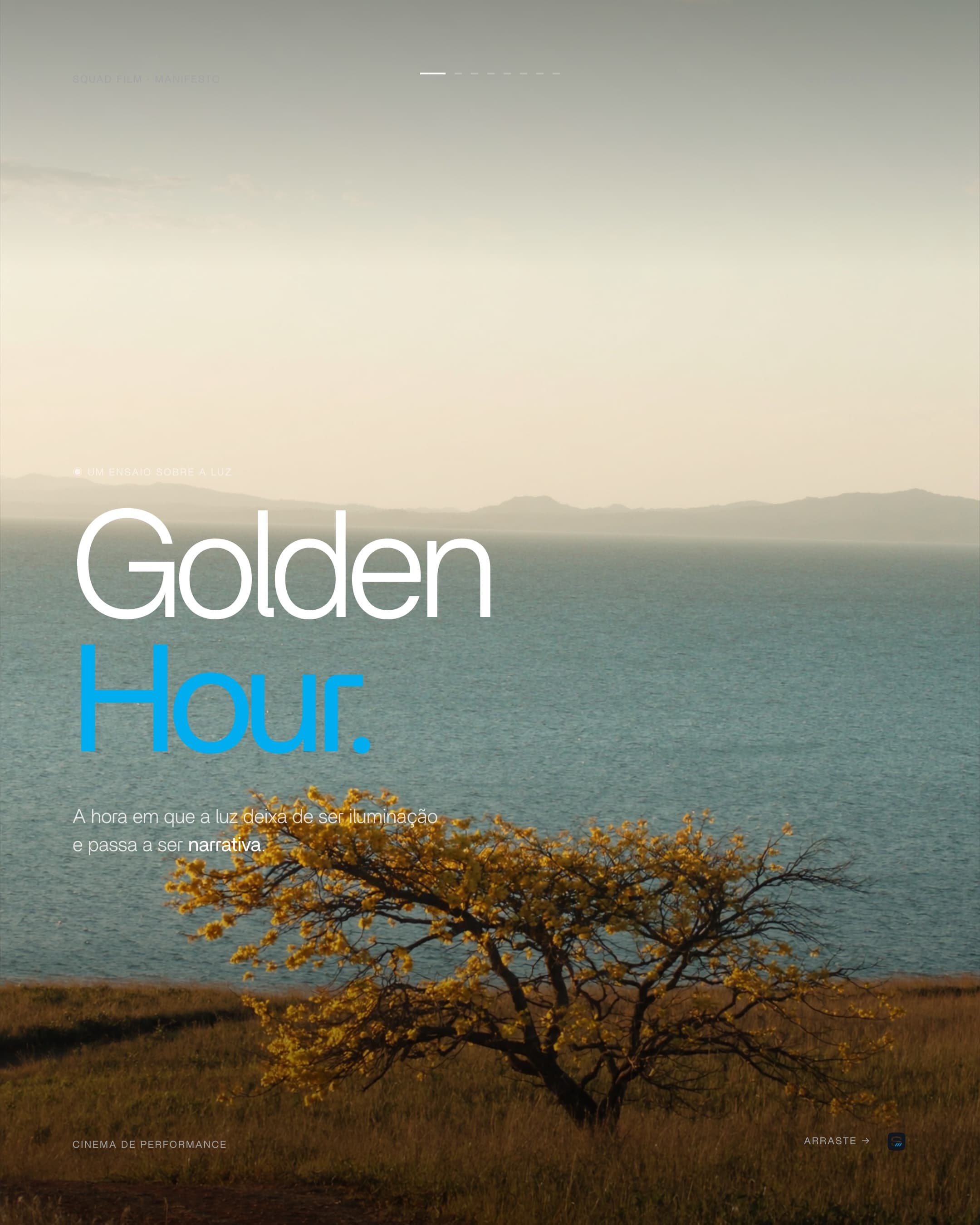 Golden Hour · Manifesto sobre a luz